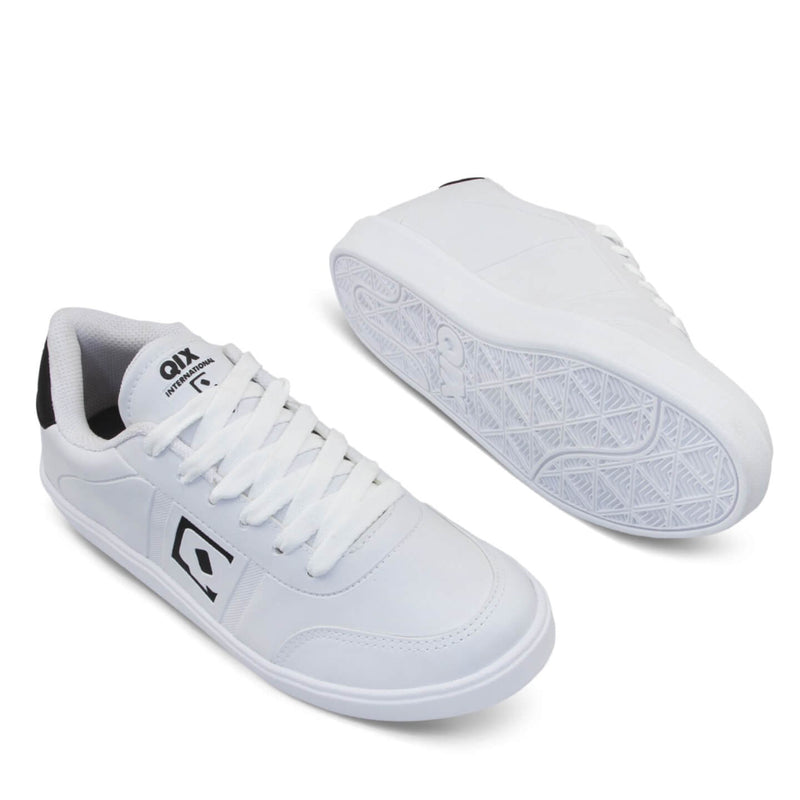 Tênis Qix  City Branco e Preto