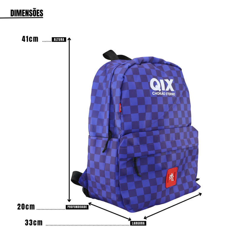 Mochila QIX Chorão Eterno Roxa