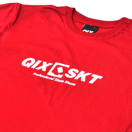 CAMISETA QIX SKT CASUAL VERMELHA