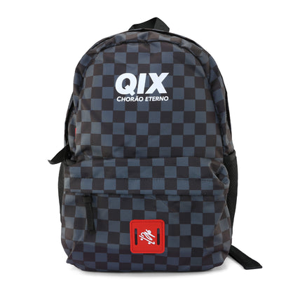 Mochila QIX Chorão Eterno Preta e Cinza