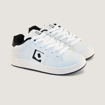 Tênis Infantil QIX Combat Retrô Branco e Preto