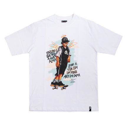 Camiseta Oversized Branca 