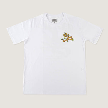 CAMISETA QIX SKATE COMPANY ROOTS CULTURE BRANCA