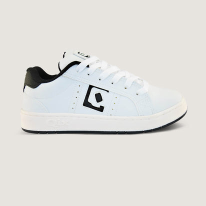 Tênis Infantil QIX Combat Retrô Branco e Preto