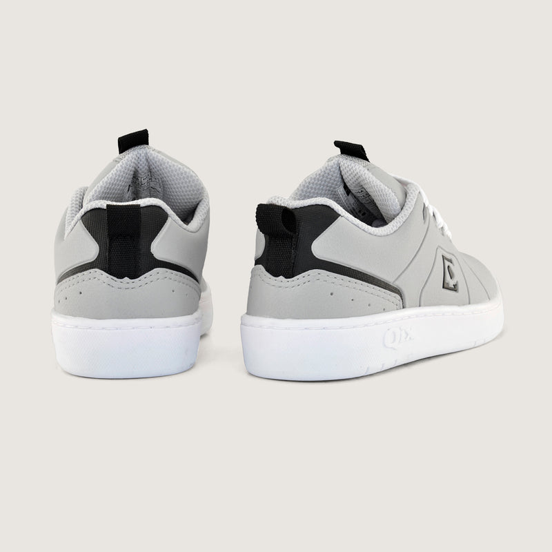 Tênis Infantil QIX Smash Cinza e Branco