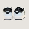 Tênis Infantil QIX Combat Retrô Branco e Preto