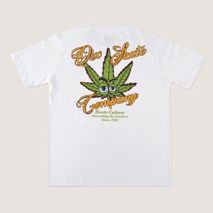 CAMISETA QIX SKATE COMPANY ROOTS CULTURE BRANCA