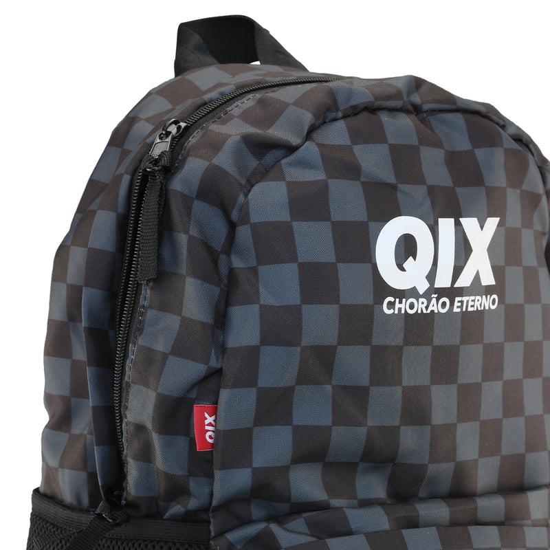 Mochila QIX Chorão Eterno Preta e Cinza