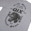 CAMISETA QIX INTERNATIONAL SKATE SHOES