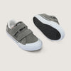 Tênis QIX Infantil Chorão Park Velcro Grafite e Branco