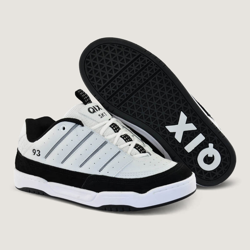 Tênis QIX Golden - Branco e Preto
