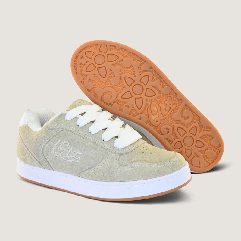Tênis Qix Glory Cup Sole Series Bege e Branco Natural