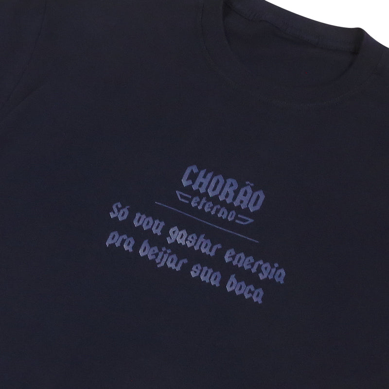 Camiseta CBJR "Só vou gastar energia" Marinho