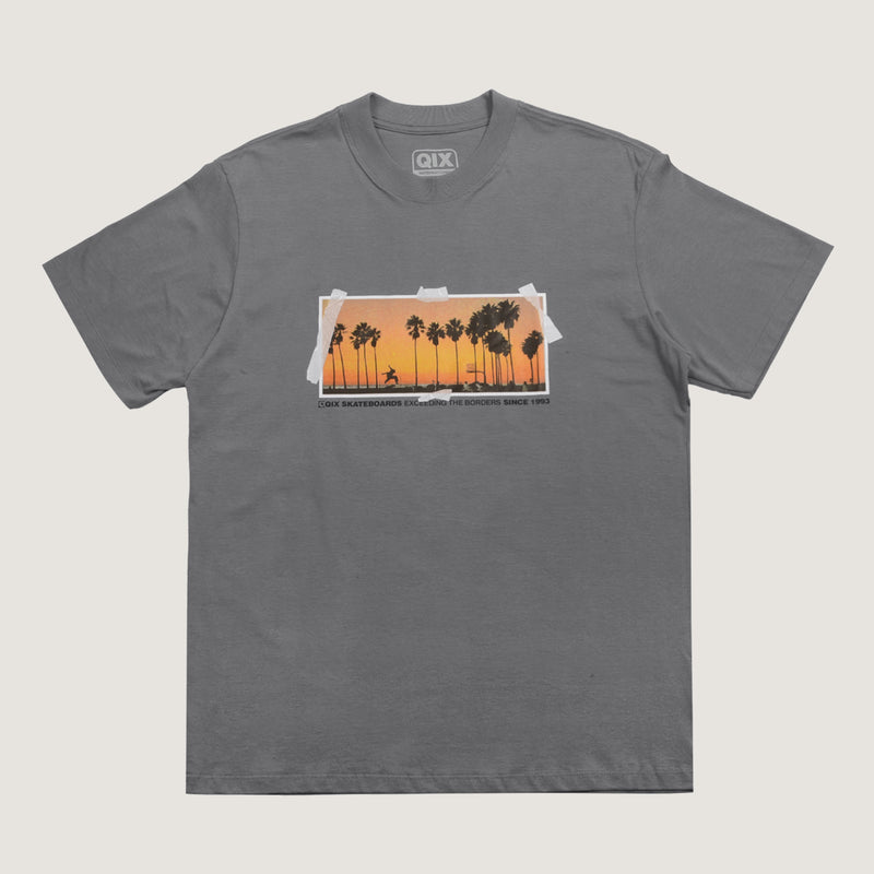 CAMISETA QIX STREET SKATE BEACH MESCLA
