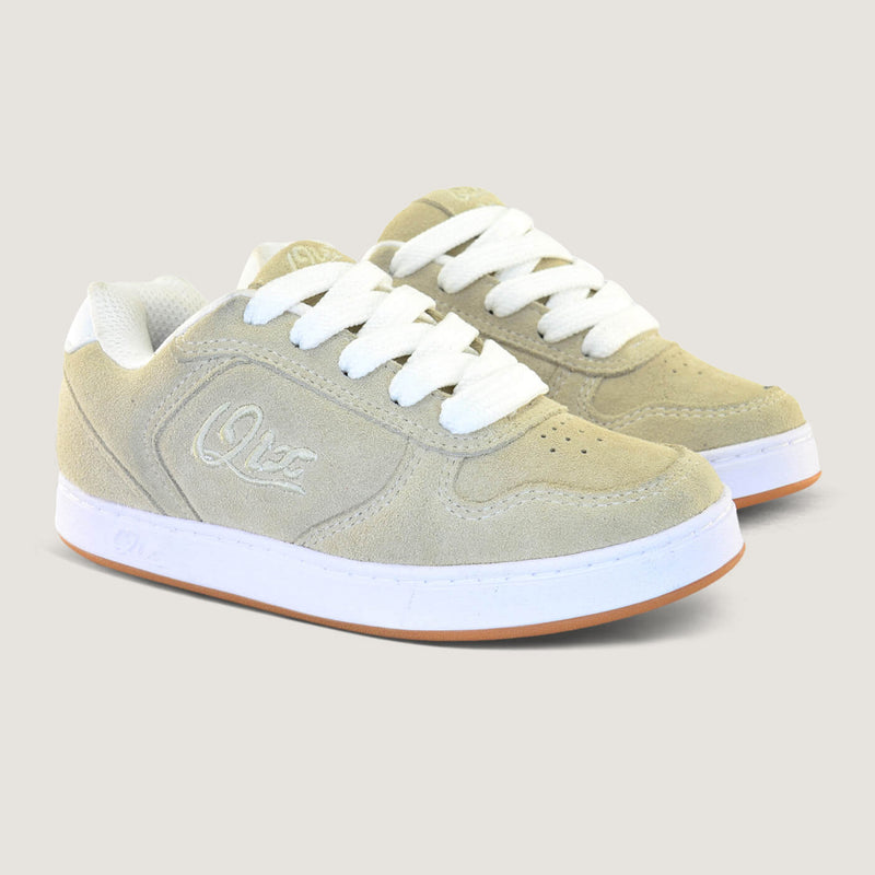 Tênis Qix Glory Cup Sole Series Bege e Branco Natural