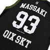 CAMISETA QIX MASSAKI PRETA E VERDE