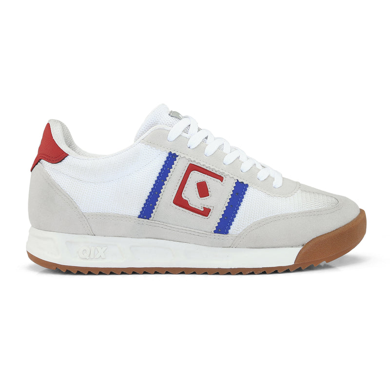 Tênis QIX Akademic Branco e Vermelho