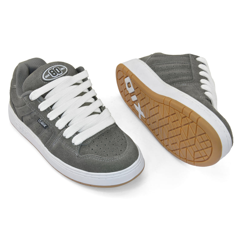 Tênis QIX 80's OG - Chumbo e Branco