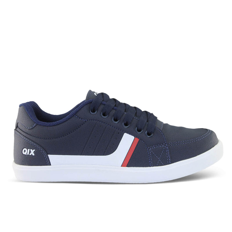 Tênis Qix Laguna Marinho, Branco e Vermelho