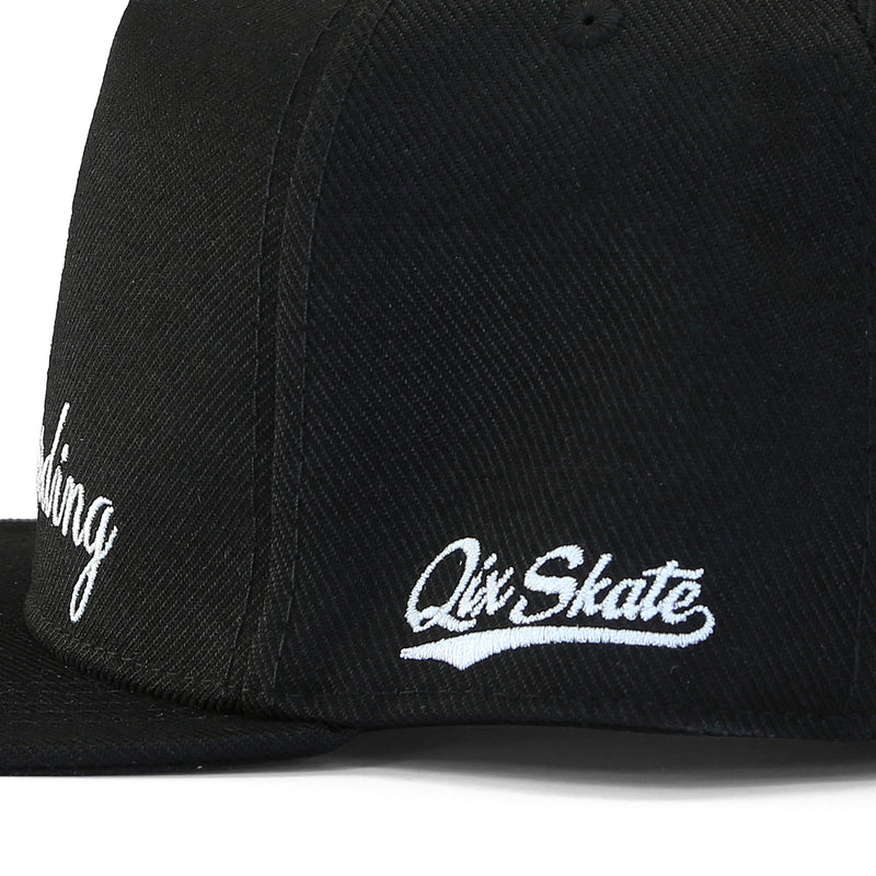 Boné QIX Aba Reta The Lords Skateboarding Preto