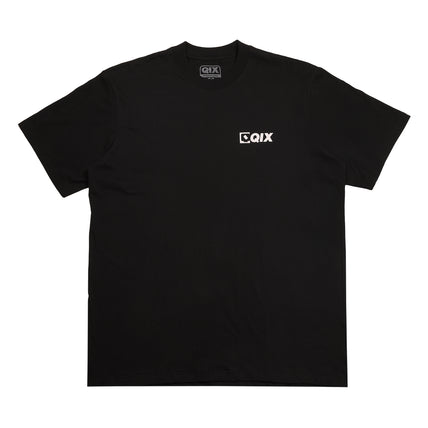 CAMISETA QIX STREET MINIMAL LOGO PRETA