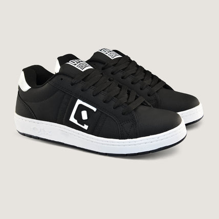 Tênis QIX Skate Combat Retrô - Preto e Branco
