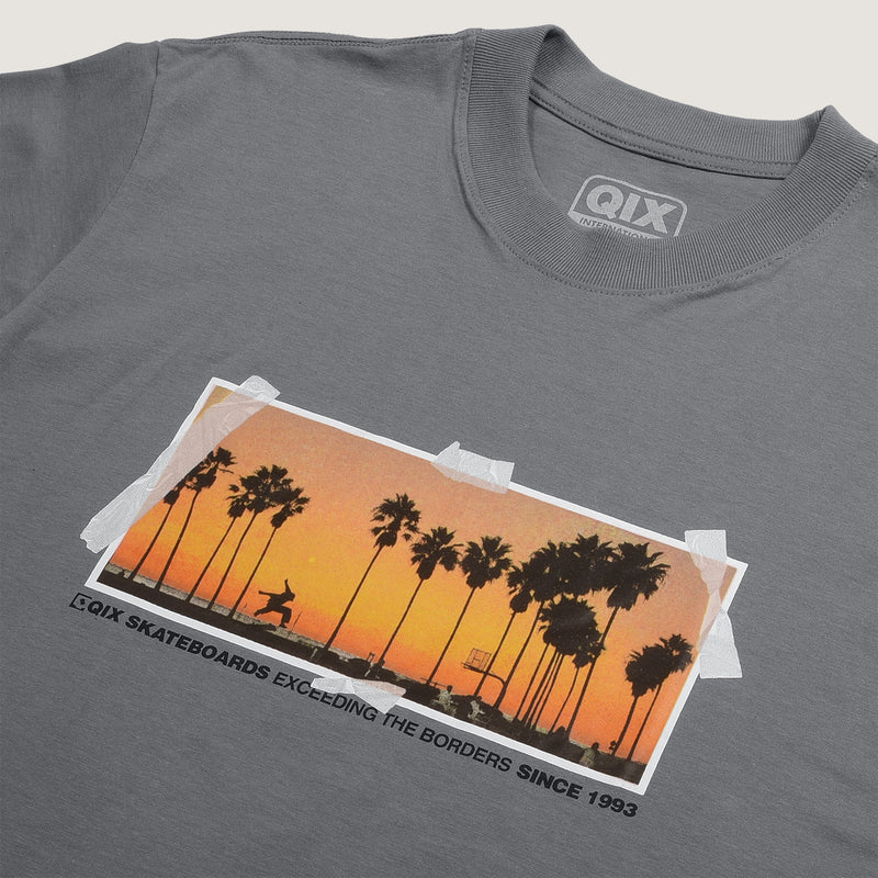 CAMISETA QIX STREET SKATE BEACH MESCLA