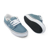 Tênis Infantil Qix Combat 3 Azul Lavado e Branco