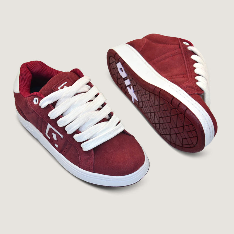 Tênis Qix Skate Combat Suede Bordô