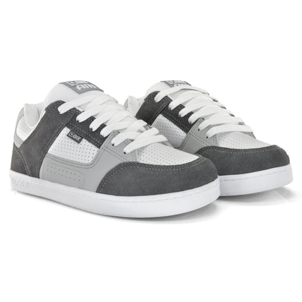 Tênis Qix AM - Skate Confort Chumbo e Branco