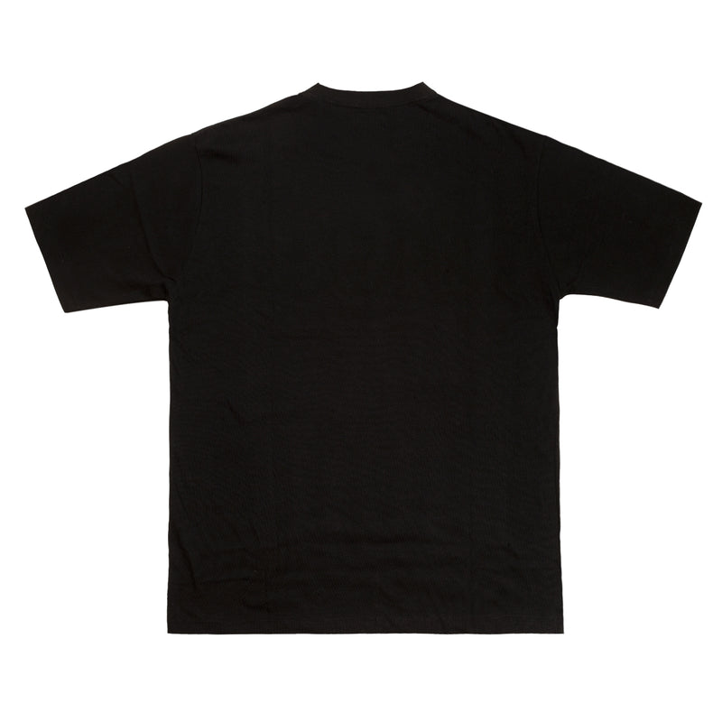 Camiseta Oversized Preta "Champagne e Água Benta"