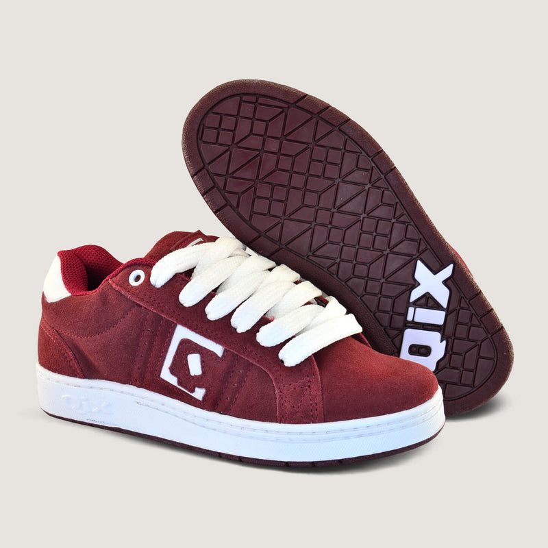 Tênis Qix Skate Combat Suede Bordô