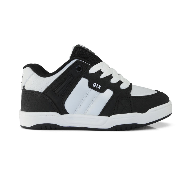 Tênis Infantil Qix Square Preto e Branco