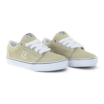 Tênis QIX 93 Ninety Three Vulcan 07 Bege e Branco