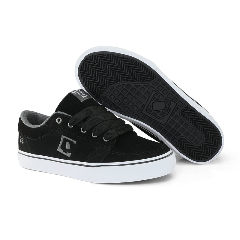 Tênis QIX 93 Ninety Three Vulcan 07 Preto e Chumbo