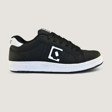 Tênis QIX Skate Combat Retrô - Preto e Branco
