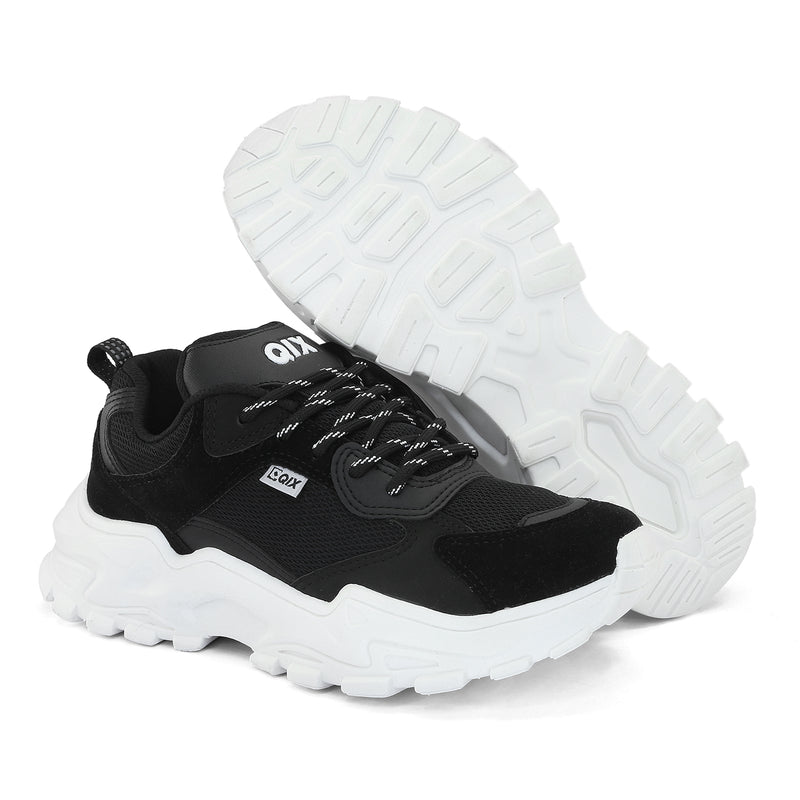 Tênis QIX Higher Preto e Branco