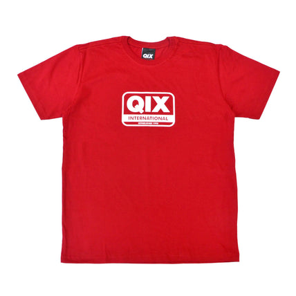 CAMISETA QIX SIMPLE T-SHIRT VERMELHA