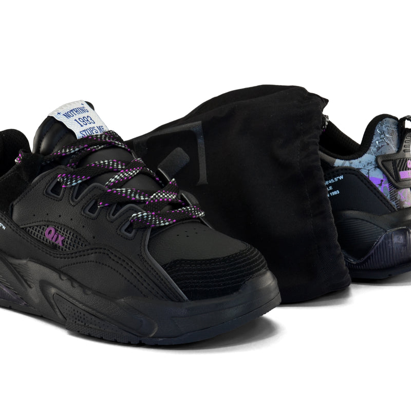 Tênis QIX Missy Feat Urban Hiking Series Preto e Uva