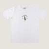 CAMISETA QIX SKULL SKATEBOARD BRANCA