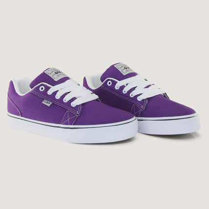 Tênis QIX Allan Mesquita Vulcan 07 - Roxo e Branco
