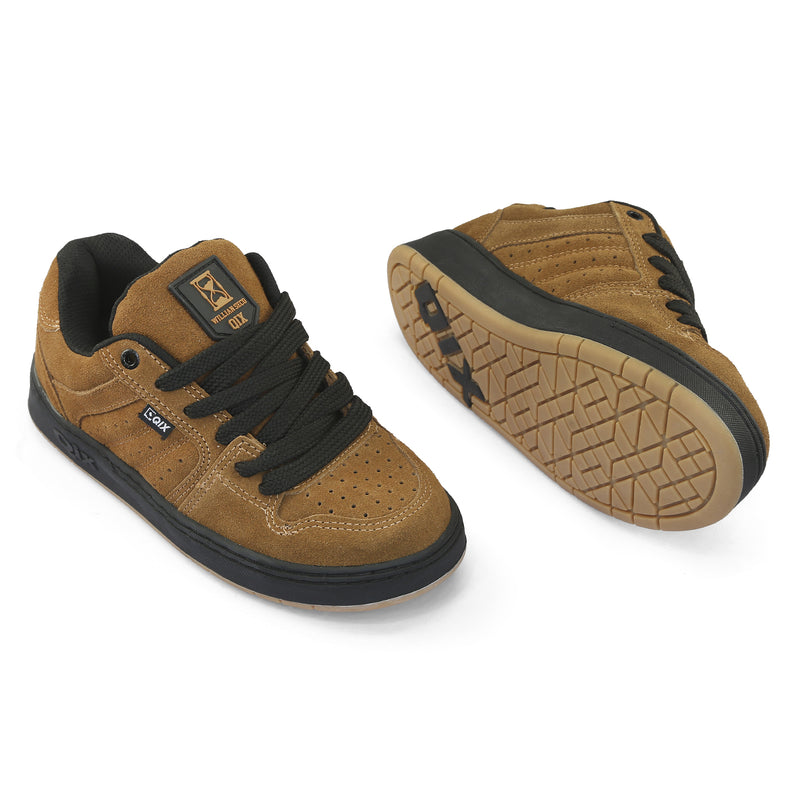 Tênis QIX 80'S OG Pro Series by Willian Seco Caramelo e Preto