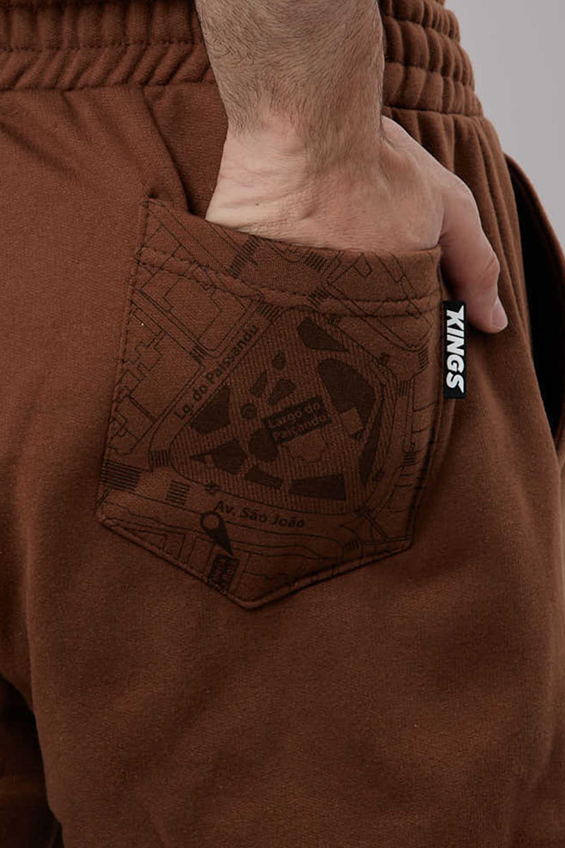 Calça Cargo Kings Hood Runners Marrom