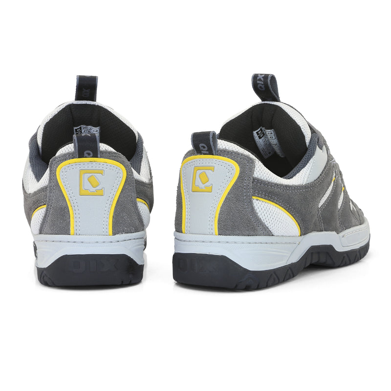 Tênis QIX Revo 26 Chumbo, Cinza e Amarelo