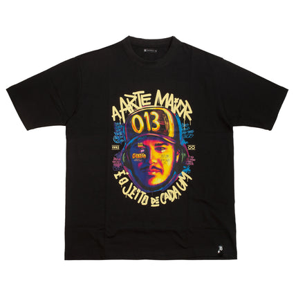 Camiseta Oversized Preta Chorão "013"