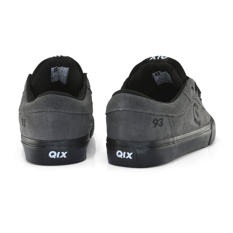 Tênis QIX 93 Ninety Three Vulcan 07 Chumbo e Preto