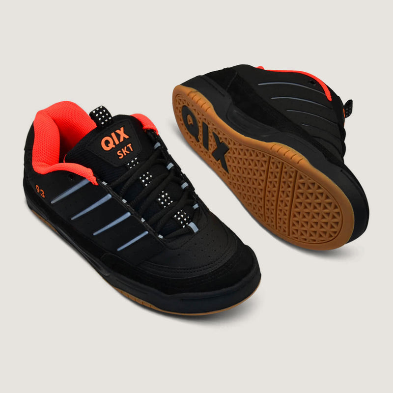 Tênis QIX Golden - Preto e Laranja