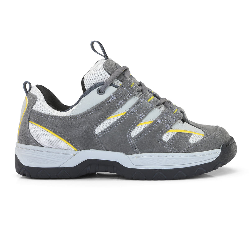 Tênis QIX Revo 26 Chumbo, Cinza e Amarelo