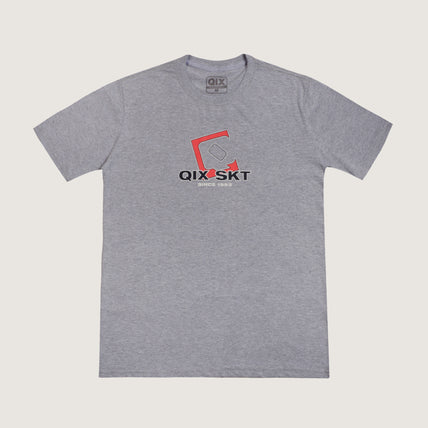 CAMISETA QIX SKT RED LOGO MESCLA