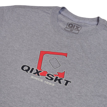 CAMISETA QIX SKT RED LOGO MESCLA